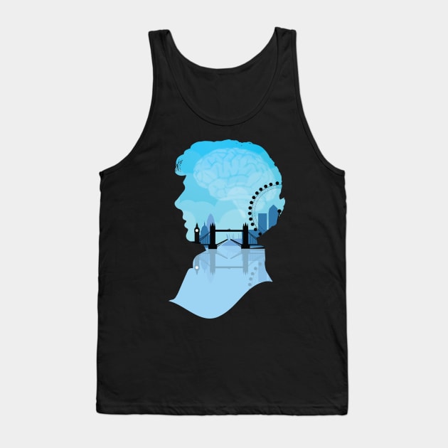 Sherlock's London Tank Top by aviaa